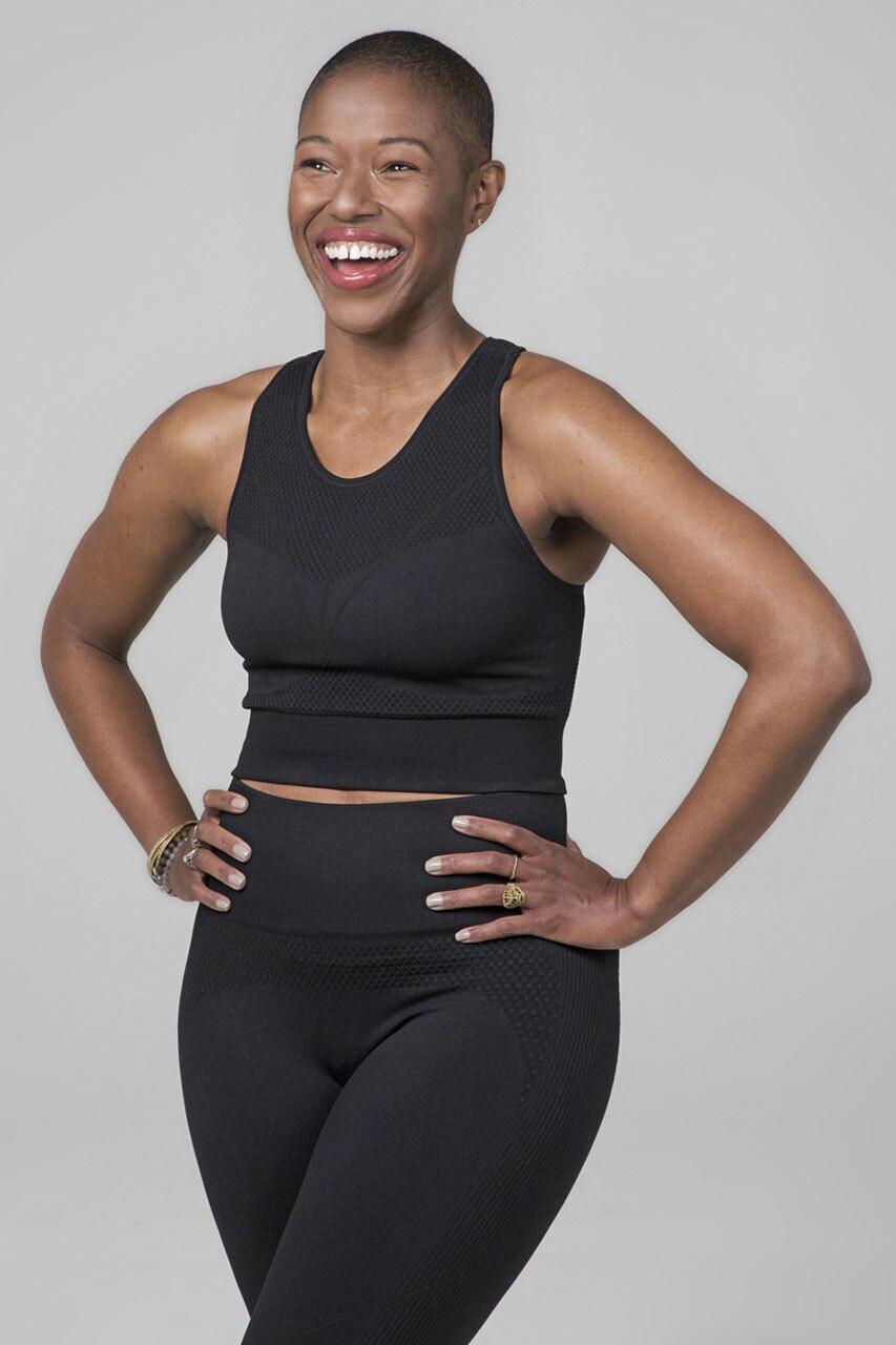 Kathryn Seamless High Neck Yoga Bra