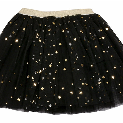 Purple Metallic Moon and Star Tutu by Sparkle Sisters