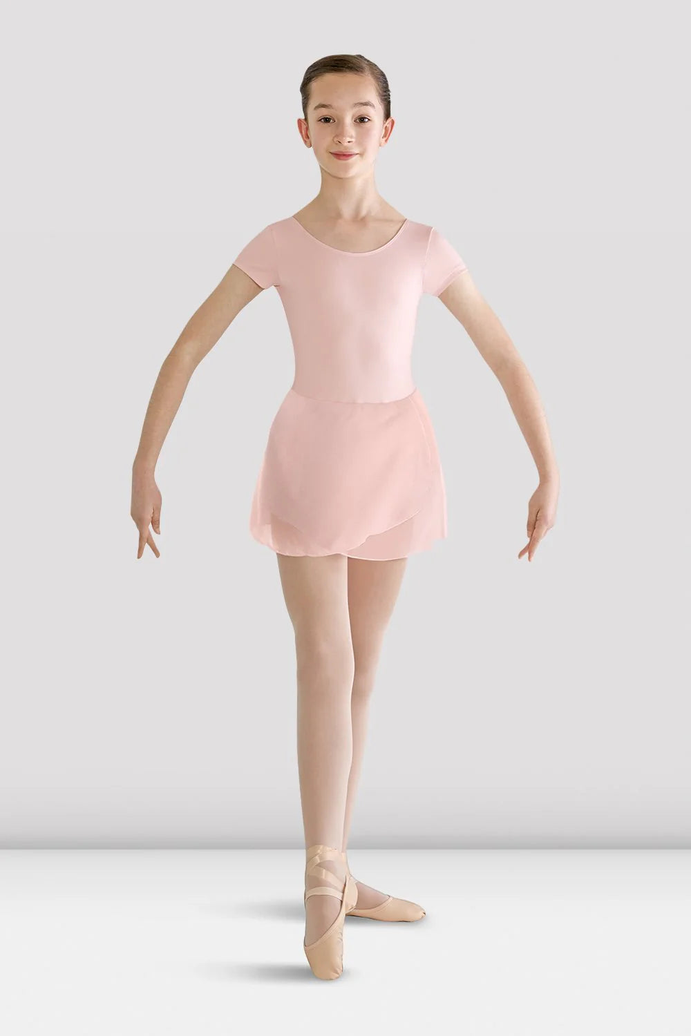 Girls Prisha Short Sleeve Skirted Leotard CL8262 by Bloch