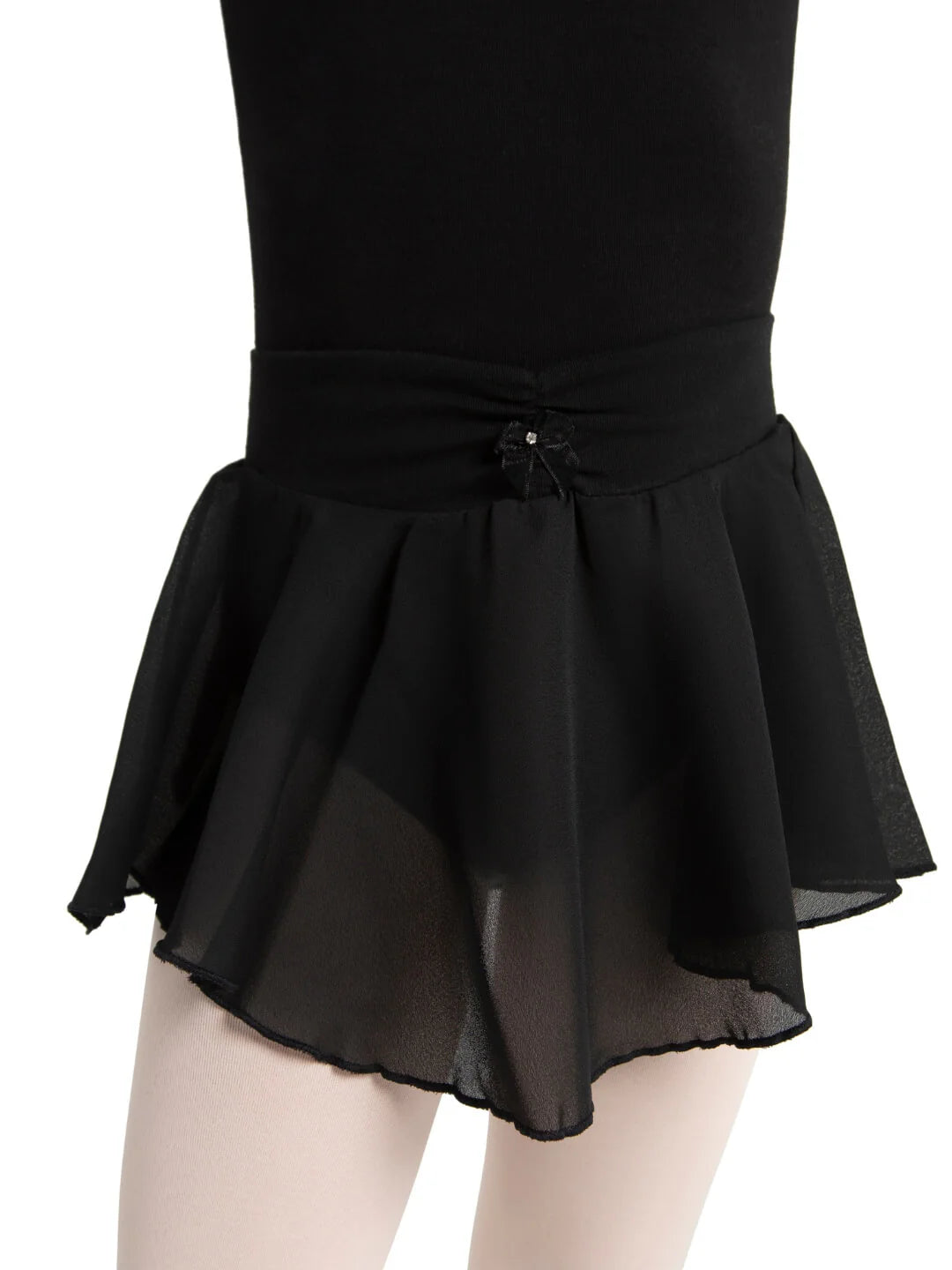 Pull On Skirt Georgette - Girls N9635C by Capezio