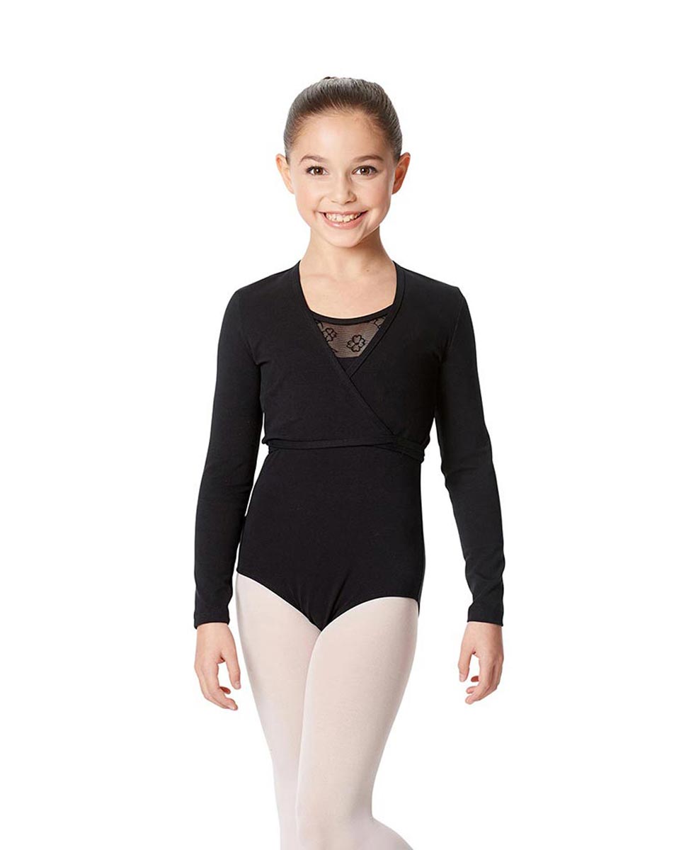 Brushed Cotton Wrap Over Cardigan Arianna LUB245C by Lulli Dancewear
