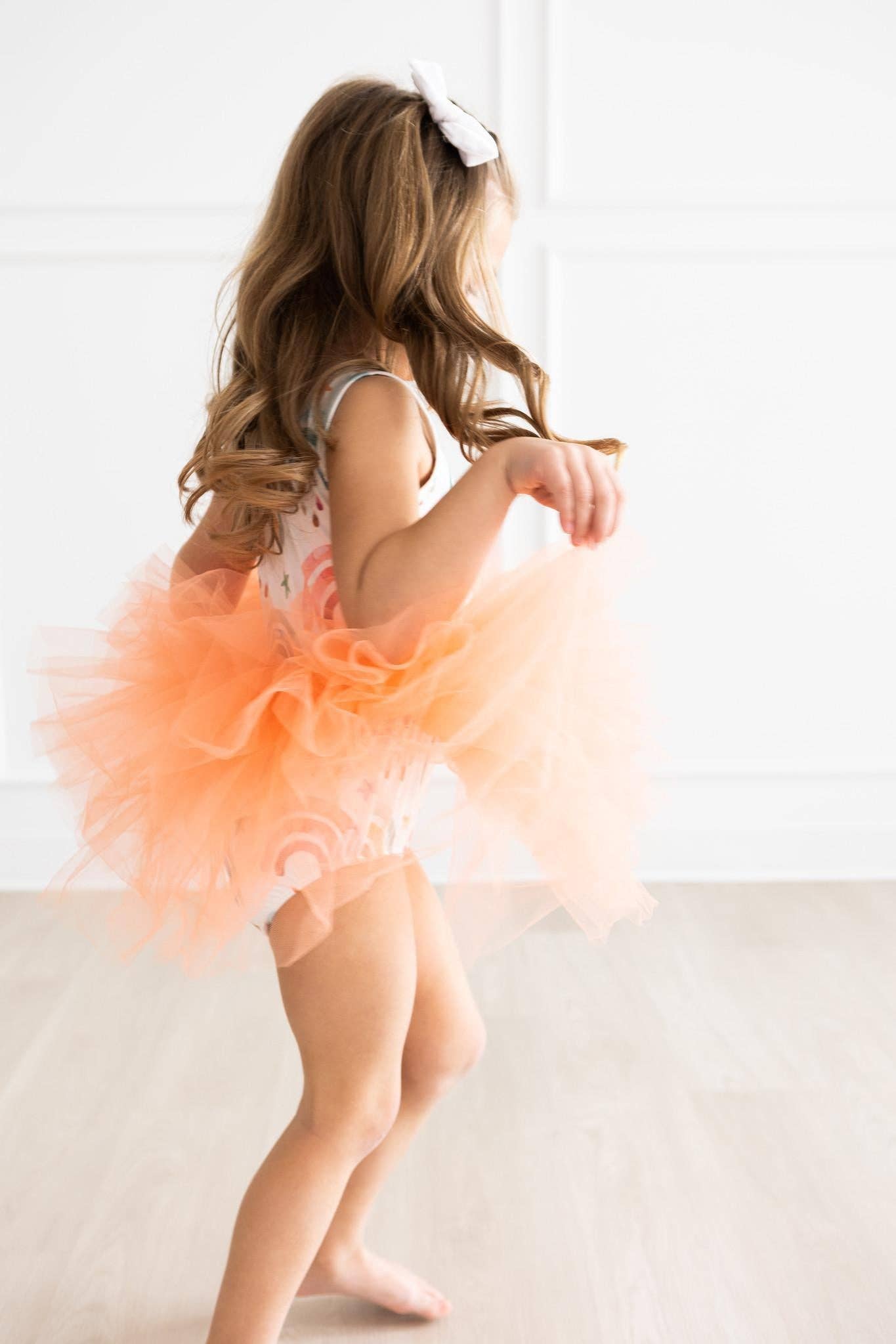 Tonal Rainbow Tank Tutu Leotard by Mila & Rose