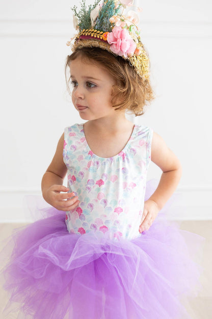 Mermaid Scales Tank Tutu Leotard by Mila & Rose