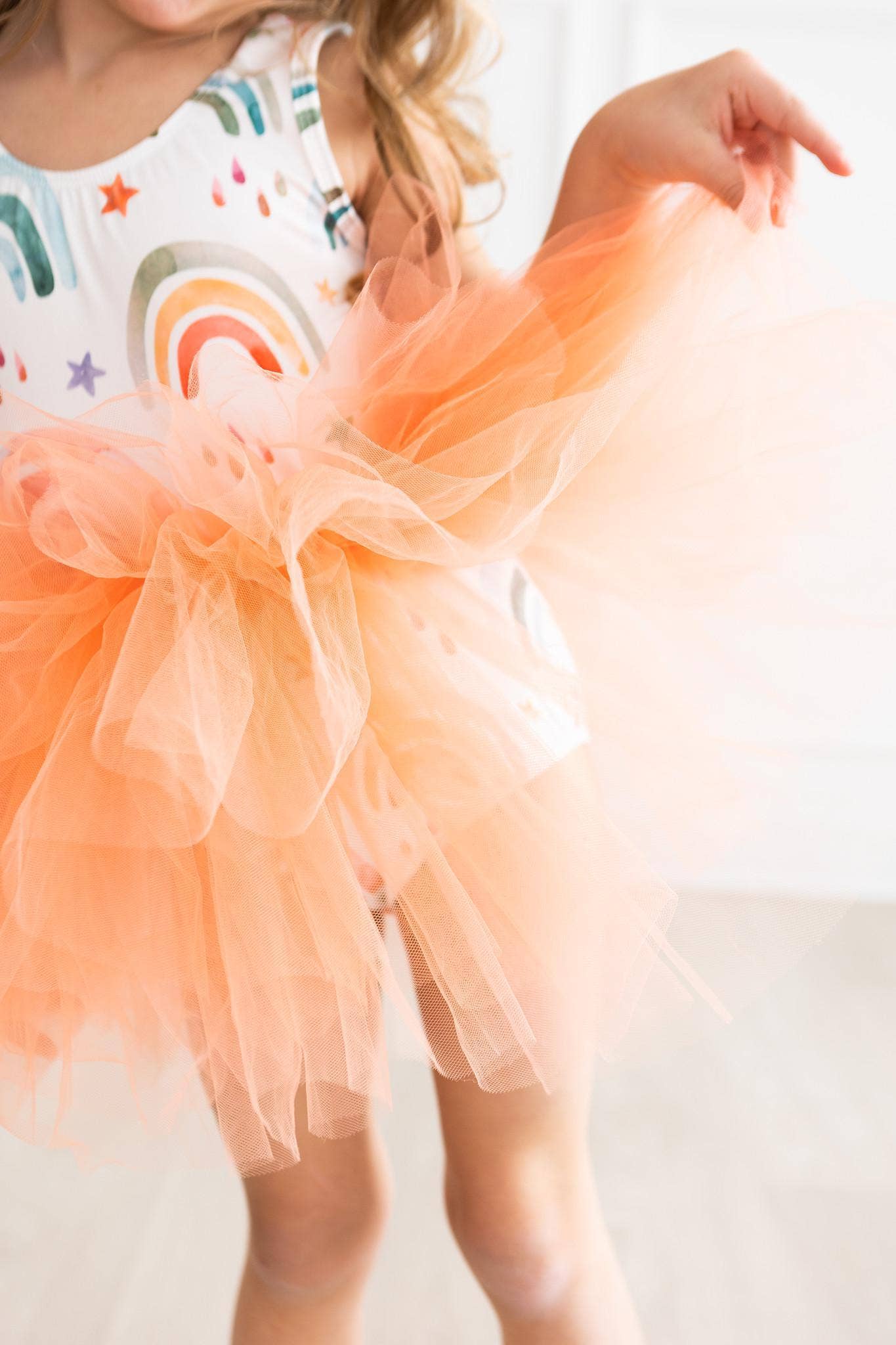 Tonal Rainbow Tank Tutu Leotard by Mila & Rose