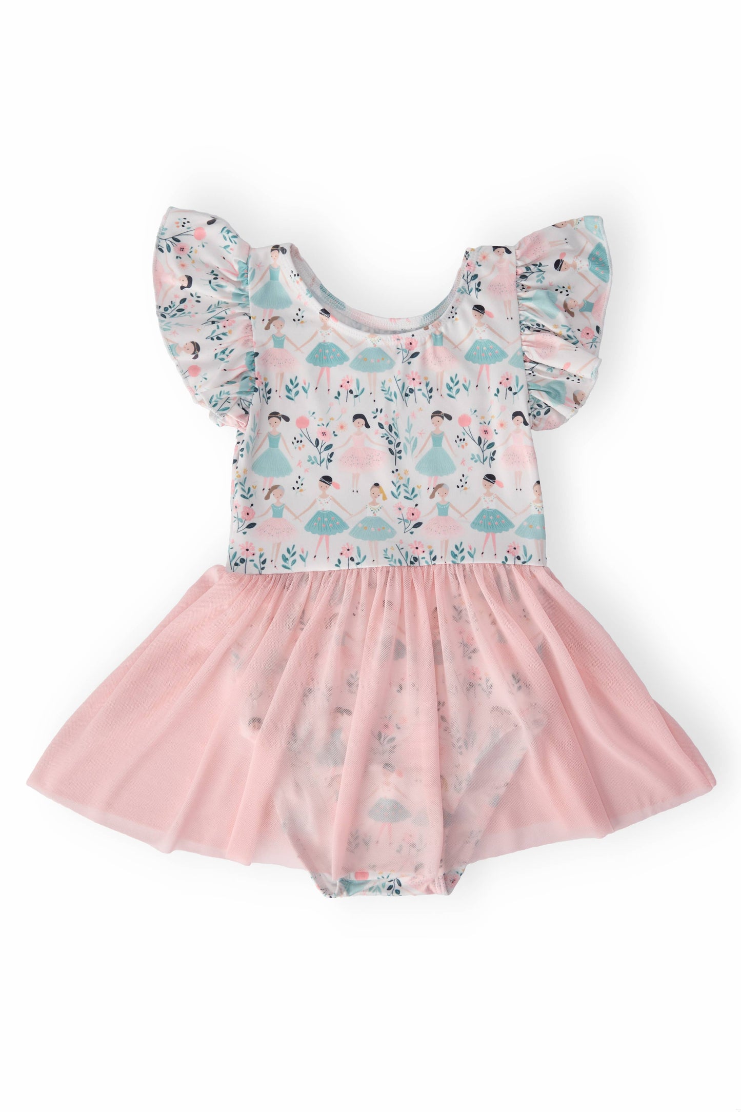 Twinkle Toes S/S Twirl Leotard by Mila & Rose