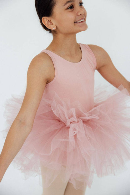 Vintage Pink Tank Tutu Leotard by Mila & Rose