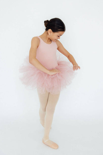 Vintage Pink Tank Tutu Leotard by Mila & Rose