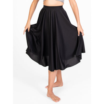 Character Dance Below-The-Knee Circle Skirt by Body Wrappers