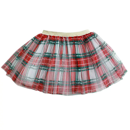 Red Plaid Tutu by Sparkle Sisters