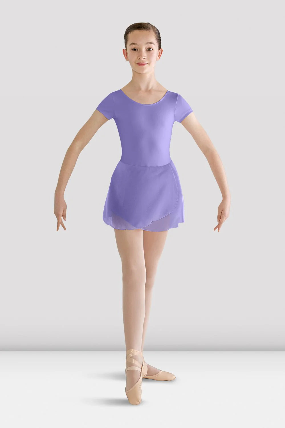 Girls Prisha Short Sleeve Skirted Leotard CL8262 by Bloch