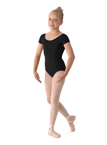 Kids Cap Sleeve Leotard M515C by Mirella