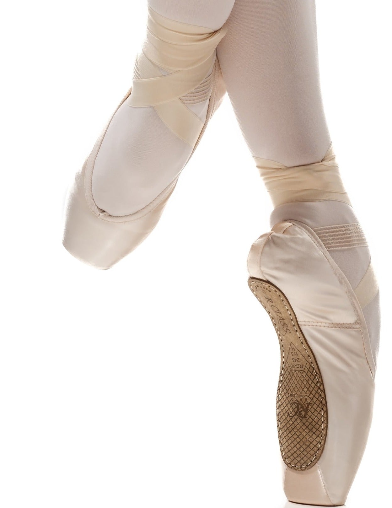 BRILLANTE Suede Tip RC27 Pointe Shoe by R Class