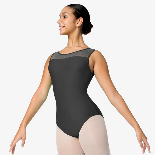Gem - SL127 Adult High Neck Leotard with Keyhole Back by So Danca
