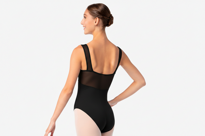 Mesh Strapped Tank Leotard Mari SL20 by So Danca