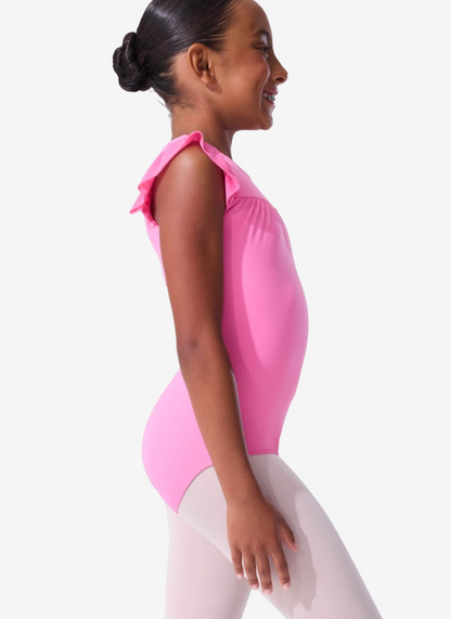 Sheer Ruffles Leotard CB103C by Capezio