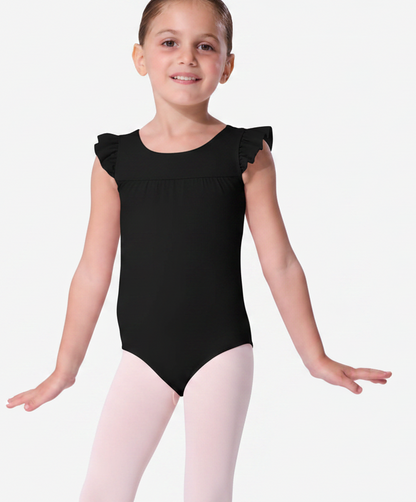 Sheer Ruffles Leotard CB103C by Capezio
