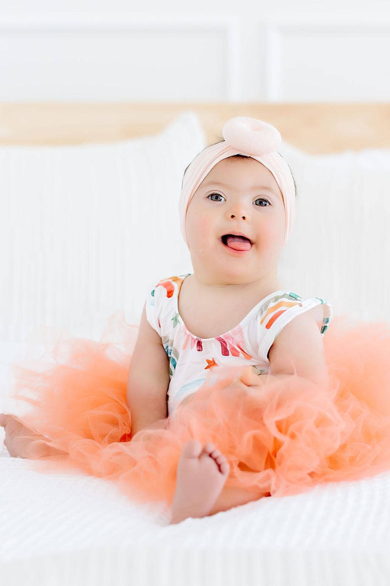 Tonal Rainbow Tank Tutu Leotard by Mila & Rose