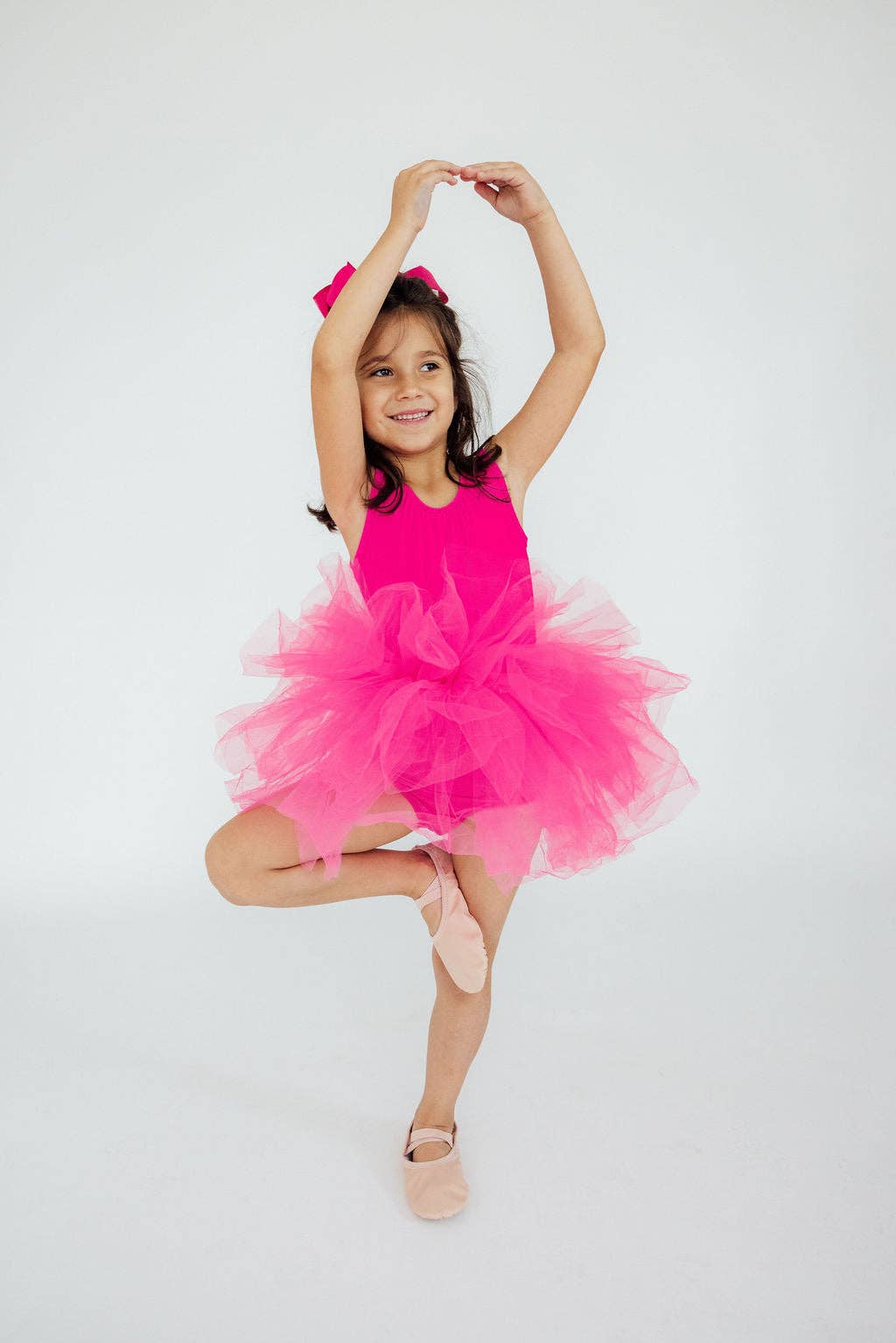 Hot Pink Tank Tutu Leotard by Mila & Rose