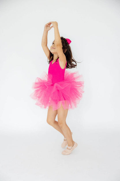 Hot Pink Tank Tutu Leotard by Mila & Rose