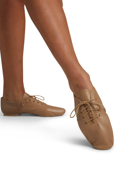 Economy Jazz Oxford Adult Black EJ1A by Capezio