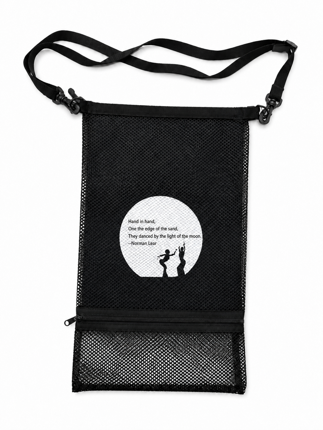Dual Compartment Mesh Shoe Bag by Metronome Dancewear