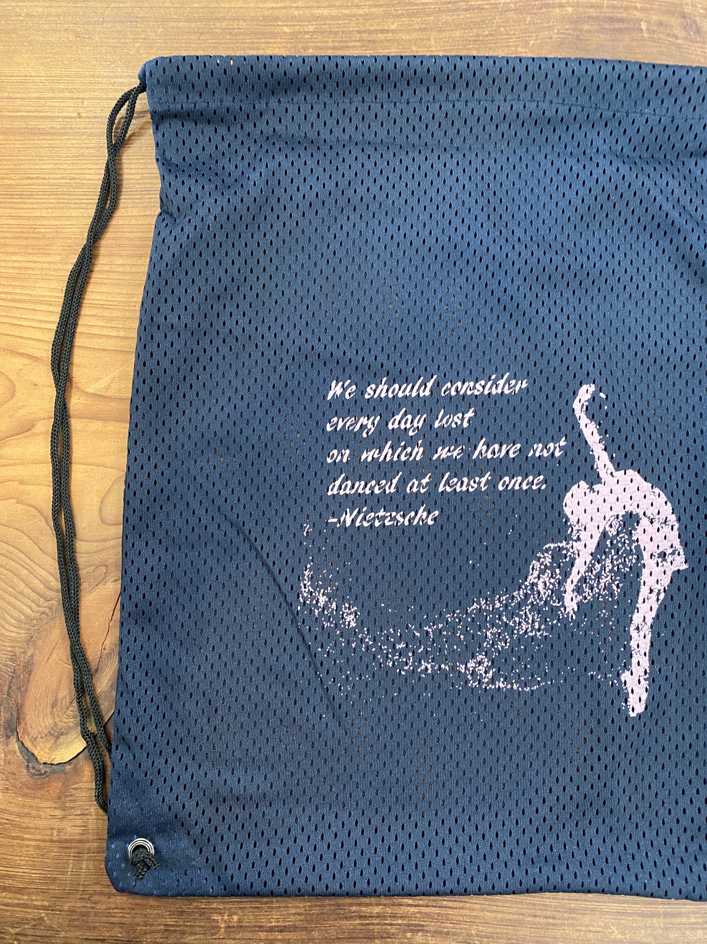 Pointe Shoe Mesh Bag: Nietzsche