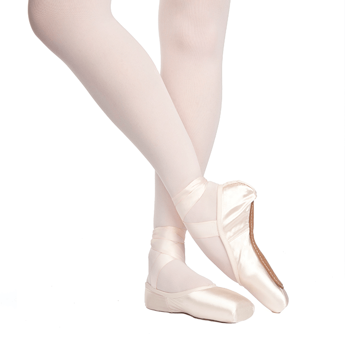 Russian Pointe Rubin Pointe Shoe U-Cut (Drawstring)
