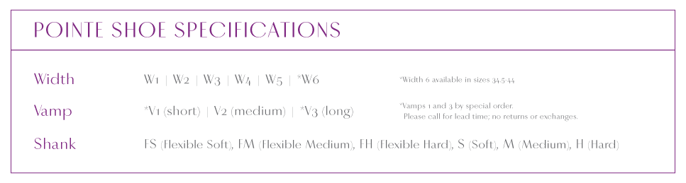 Muse Pointe Shoe V-Cut by Russian Pointe