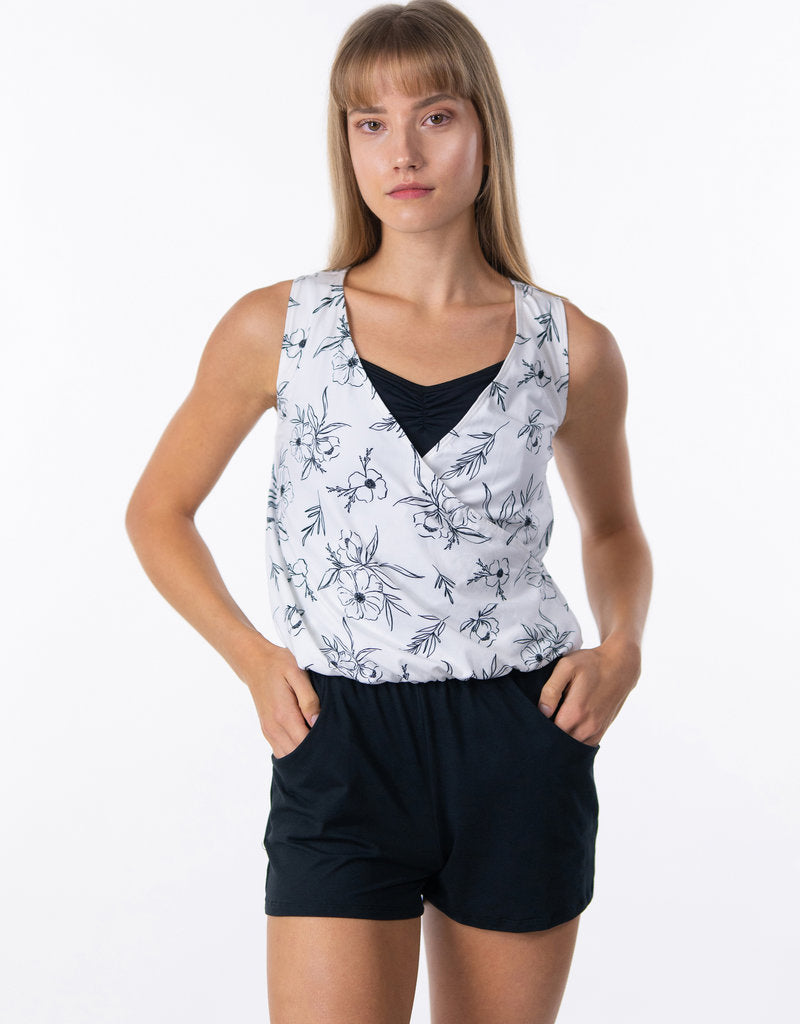 Moonflower V New Romper