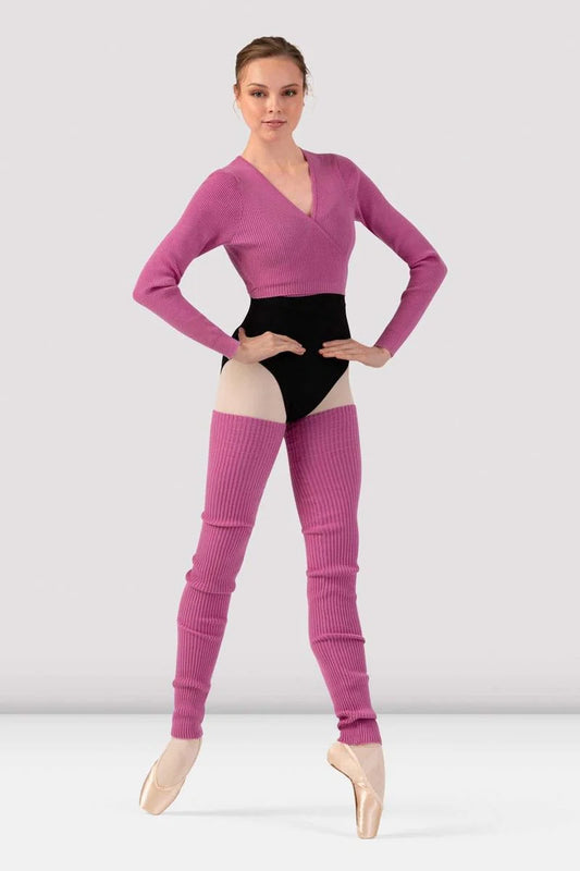 Ladies Celeste Knit Wrap Top Z30018 by Bloch